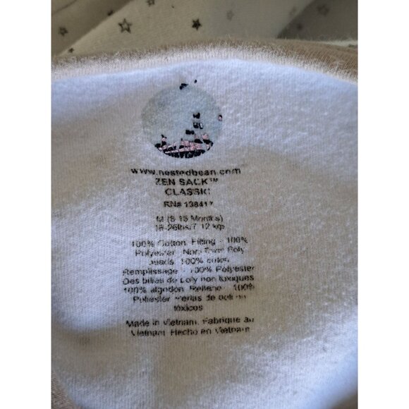 Nested Bean Zen Sack Classic Bab Sleep Sack 6/12Months - Picture 7 of 7